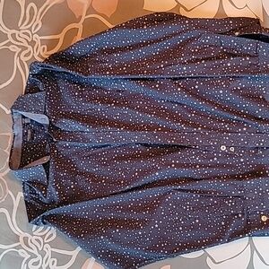 Mens Van Heusen dress shirt XL slim fit